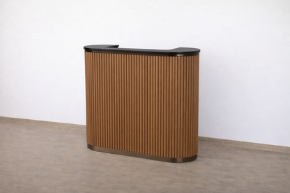 Mila Tambour Reception Desk — Custom (48")