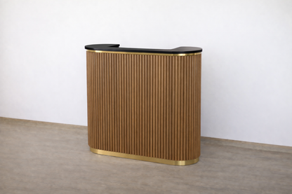 Mila Tambour Reception Desk — Custom (48")