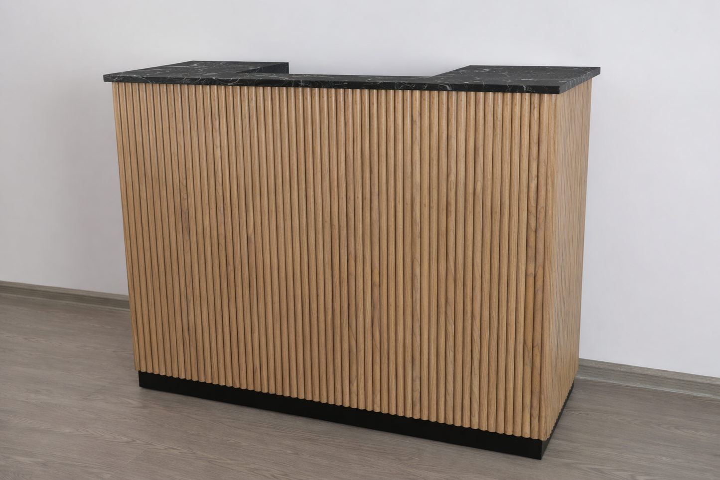 Cora Tambour Reception Desk — Custom (59")