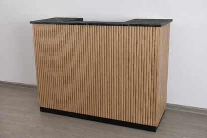 Cora Tambour Reception Desk — Custom (59")