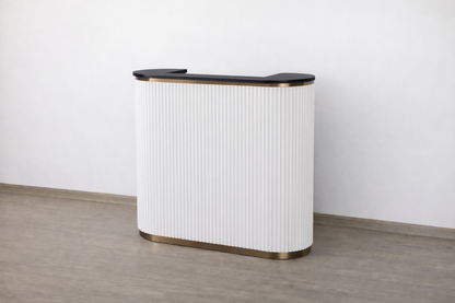 Mila Tambour Reception Desk — Custom (48")