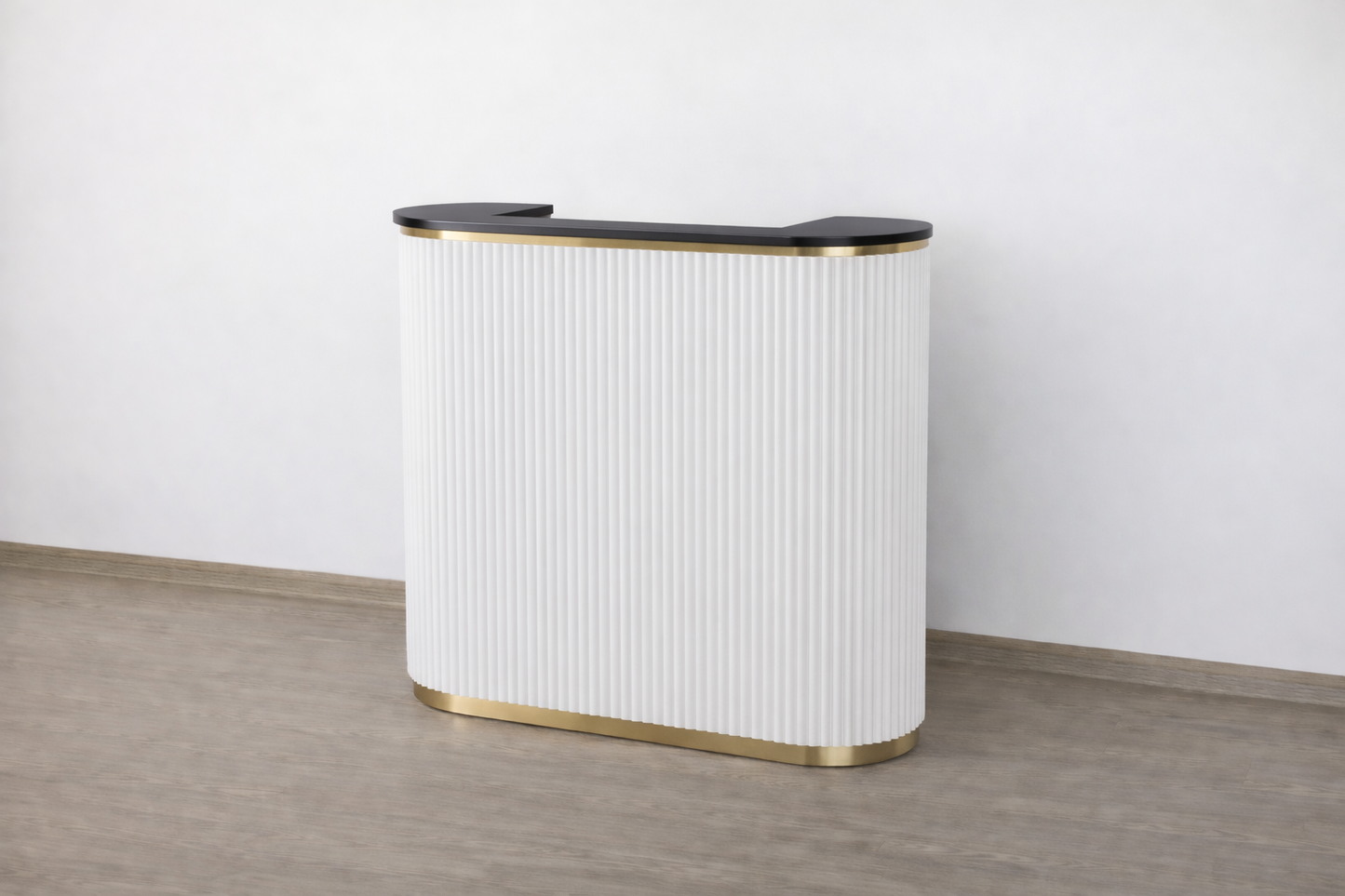 Mila Tambour Reception Desk — Custom (48")