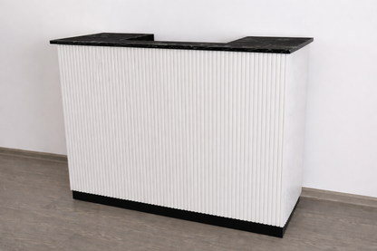 Cora Tambour Reception Desk — Custom (59")