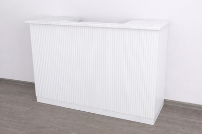 Cora Tambour Reception Desk — Custom (59")