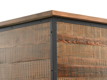 Sedona Reclaimed Wood Reception Desk — Large (52")