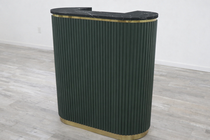 Mila Tambour Reception Desk — Custom (39")