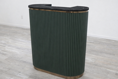 Mila Tambour Reception Desk — Custom (39")