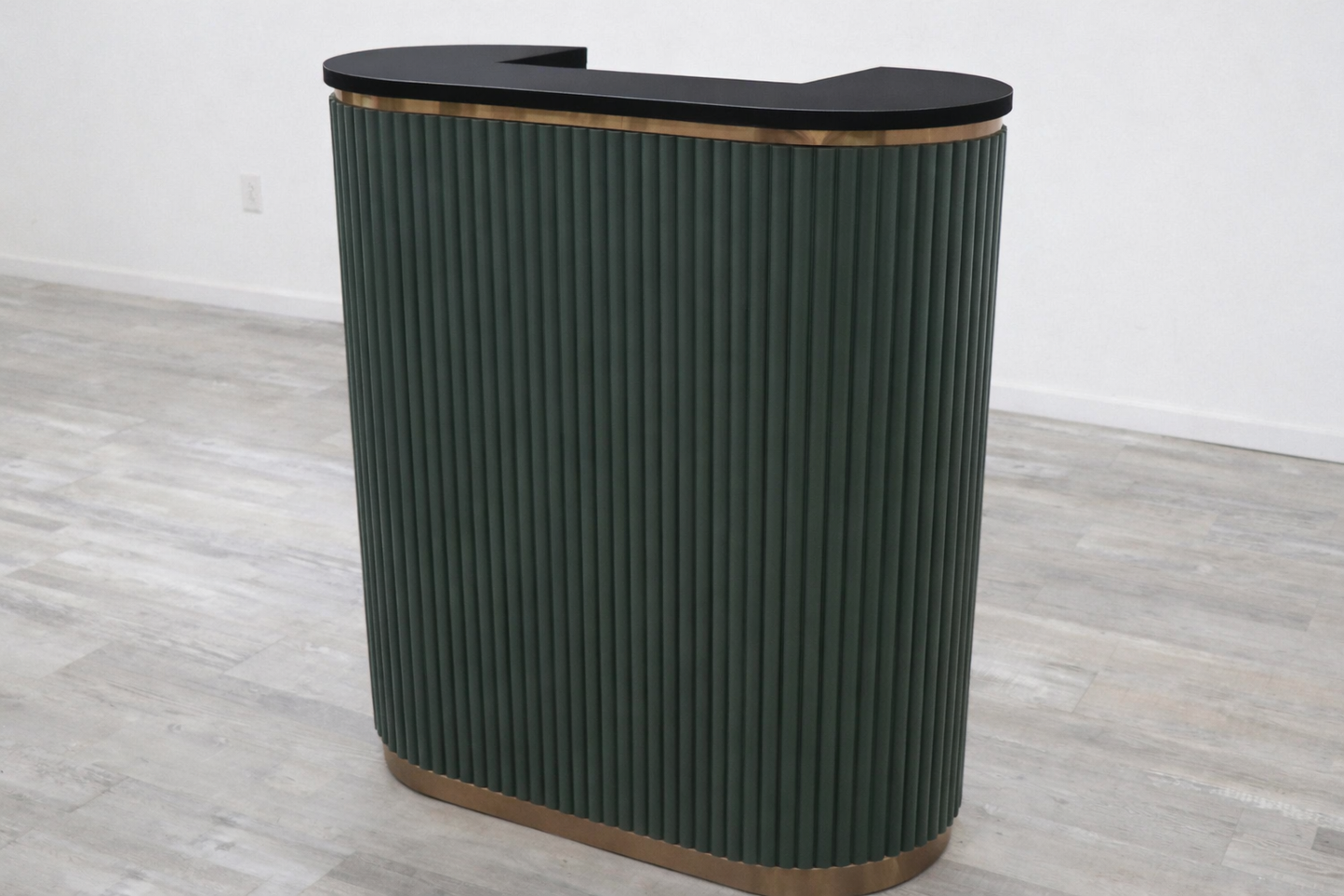 Mila Tambour Reception Desk — Custom (39")