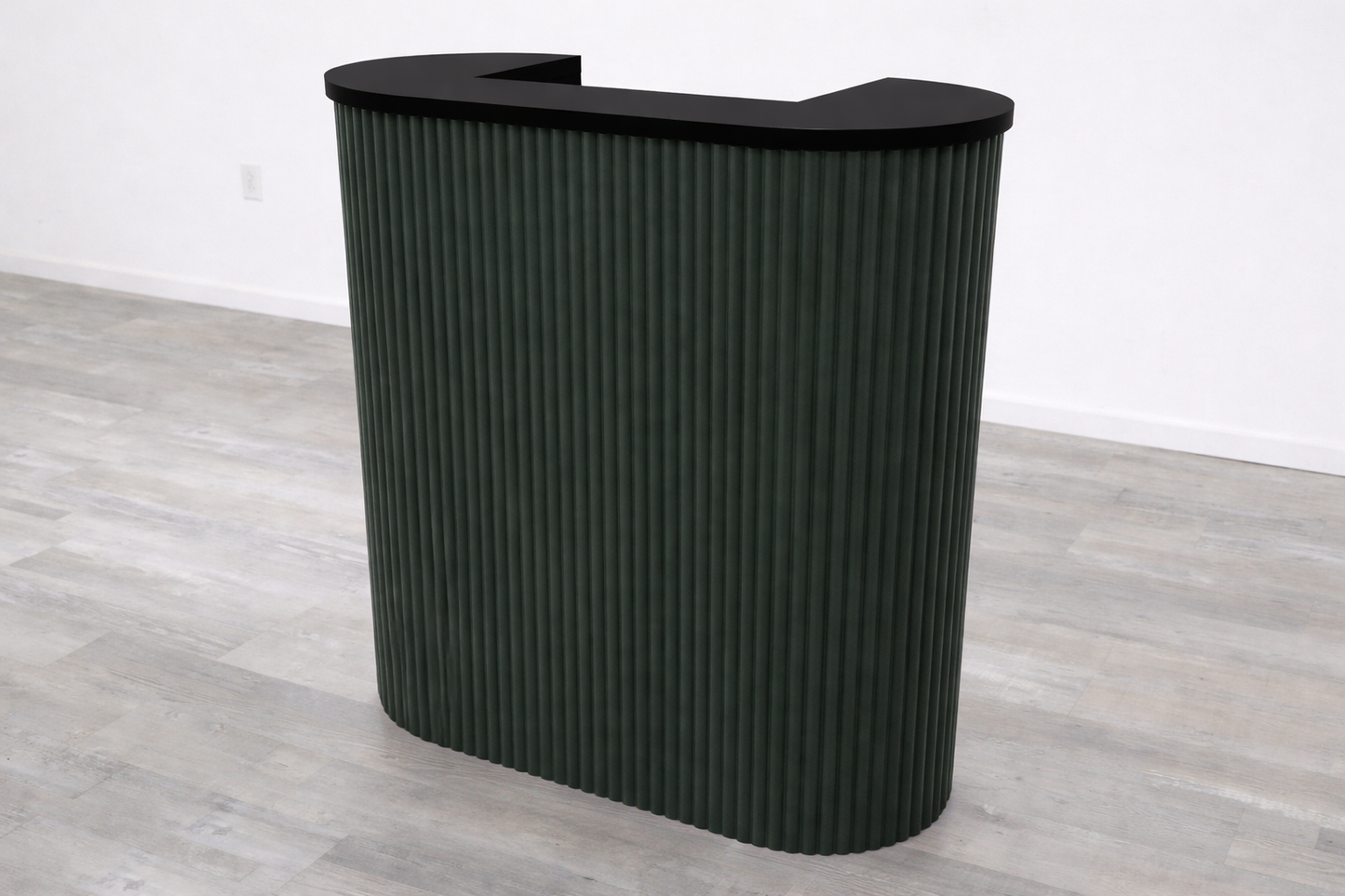 Mila Tambour Reception Desk — Custom (39")