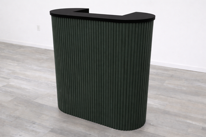 Mila Tambour Reception Desk — Custom (39")
