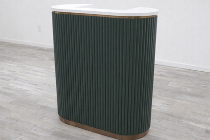 Mila Tambour Reception Desk — Custom (39")