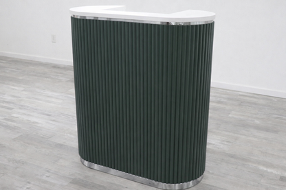 Mila Tambour Reception Desk — Custom (39")