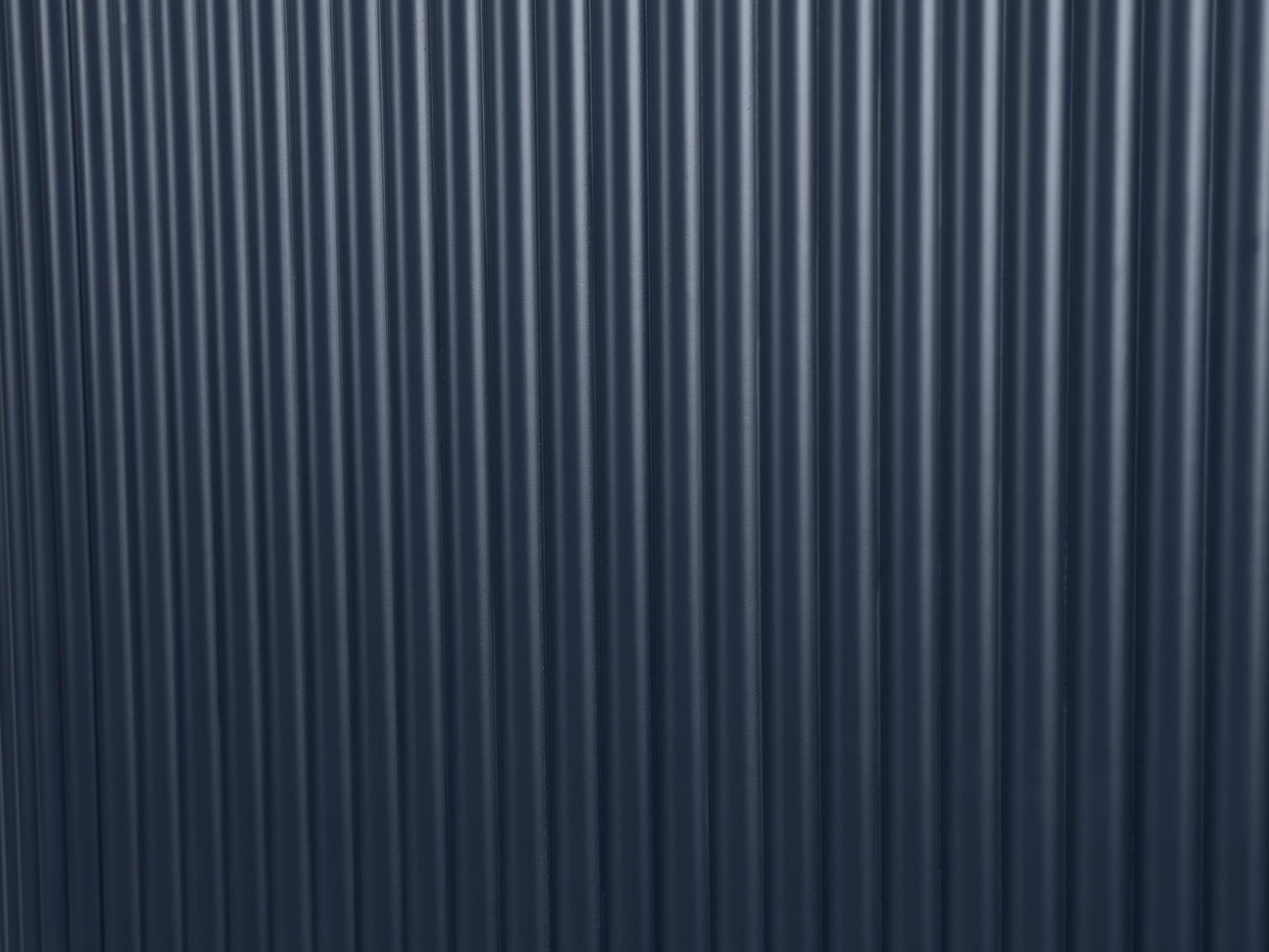 39" Slate Blue Tambour Reception Desk - Free Shipping