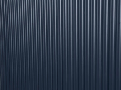 39" Slate Blue Tambour Reception Desk - Free Shipping