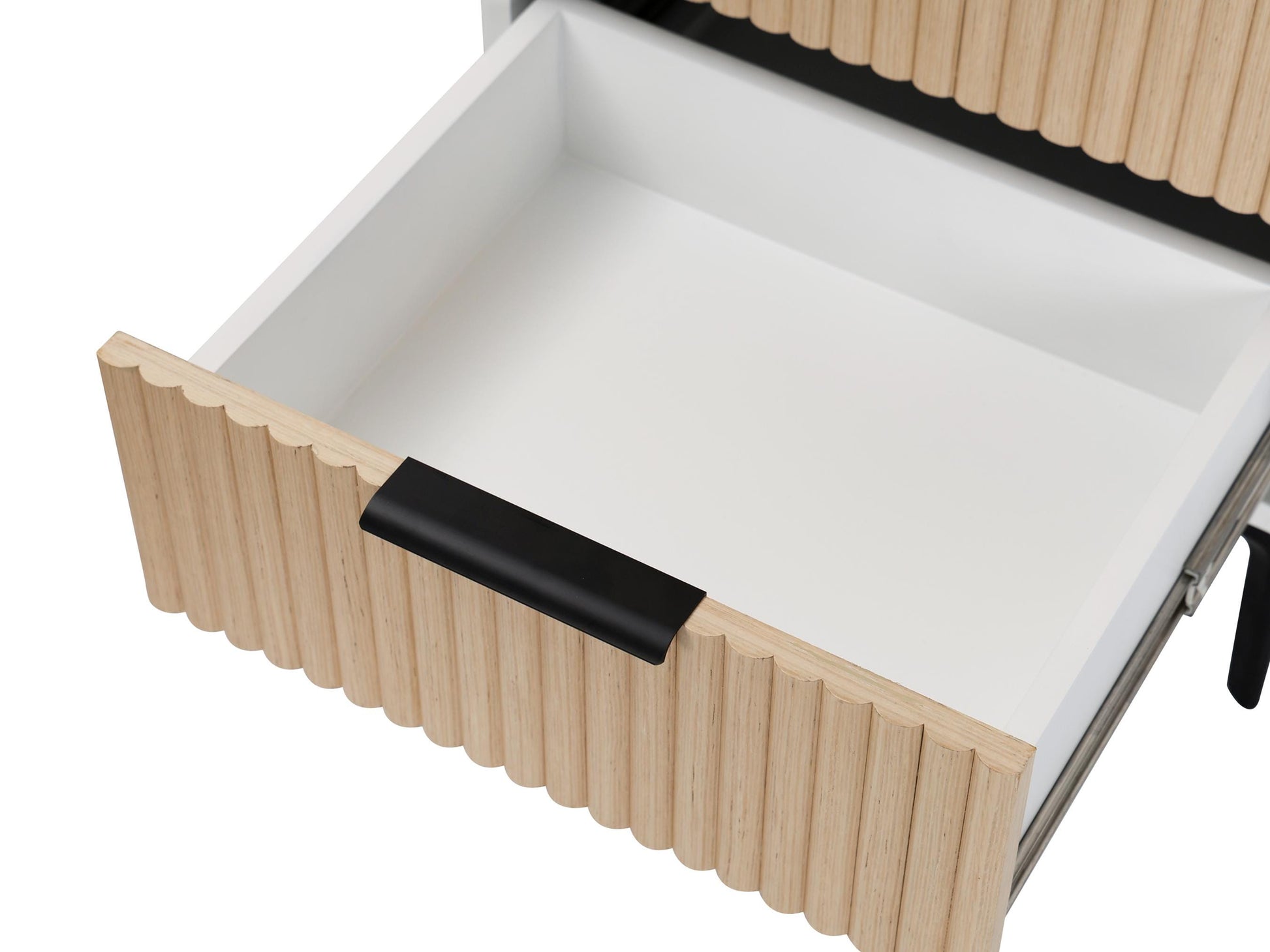 Set of 2 Natural Oak Drawer Storage Dresser - Free Shipping (K8003-NATURALOAK)