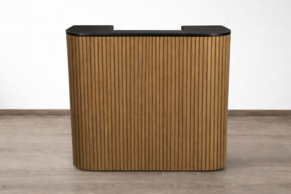 Eden Square Tambour Reception Desk — Custom (48")