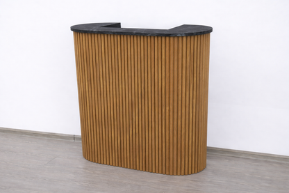 Mila Tambour Reception Desk — Custom (39")