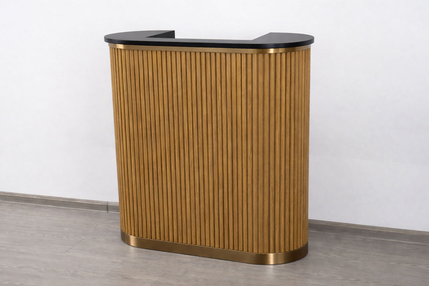 Mila Tambour Reception Desk — Custom (39")