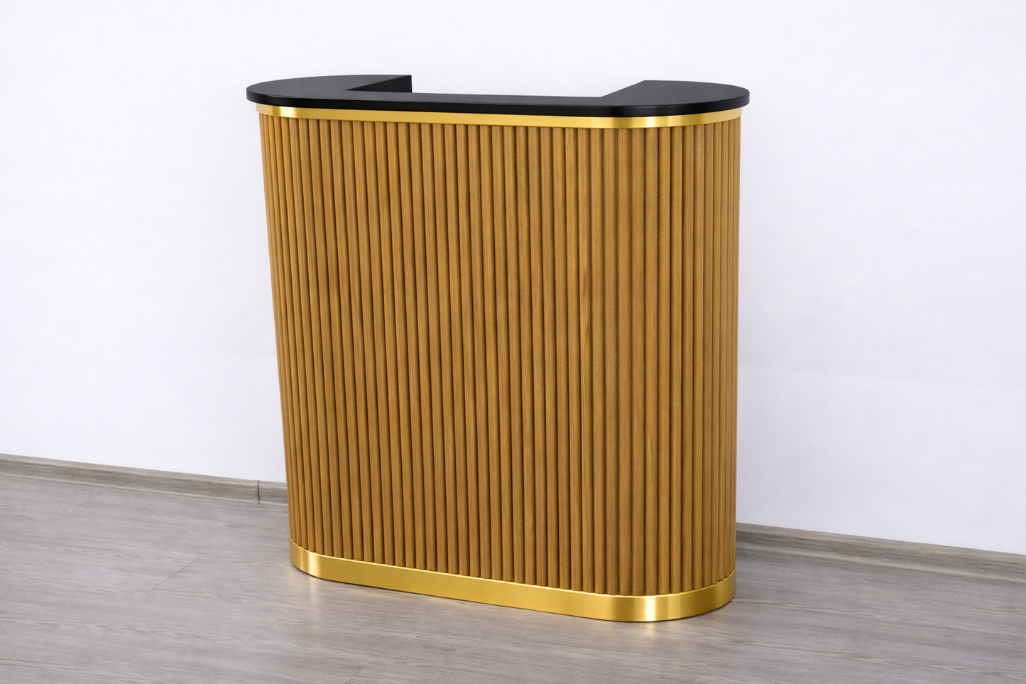Mila Tambour Reception Desk — Custom (39")