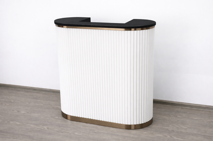 Mila Tambour Reception Desk — Custom (39")