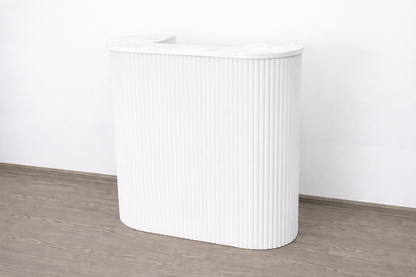 Mila Tambour Reception Desk — Custom (39")