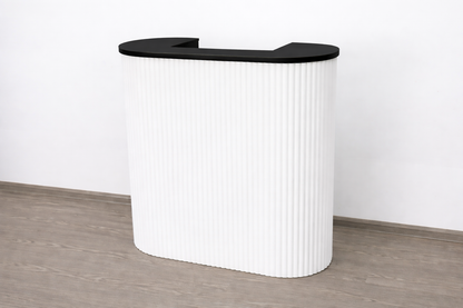 Mila Tambour Reception Desk — Custom (39")