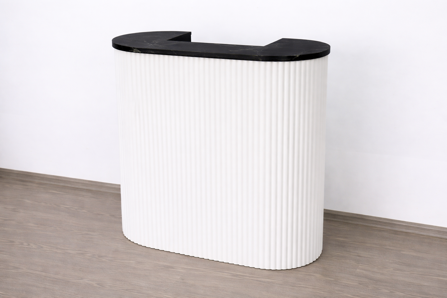 Mila Tambour Reception Desk — Custom (39")