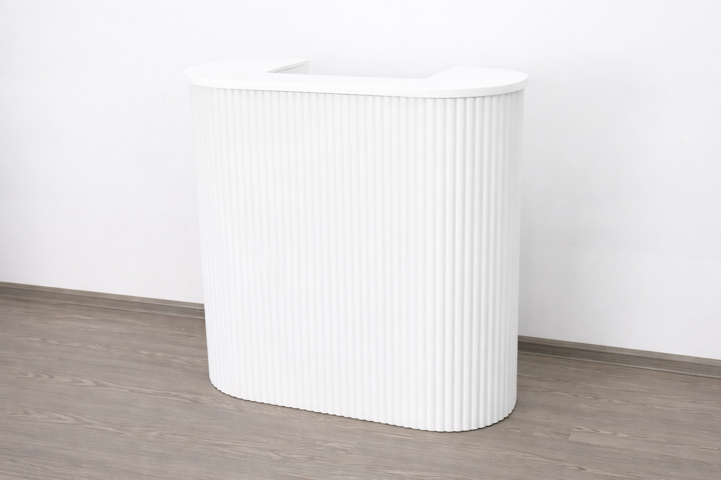 Mila Tambour Reception Desk — Custom (39")