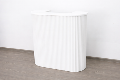 Mila Tambour Reception Desk — Custom (39")